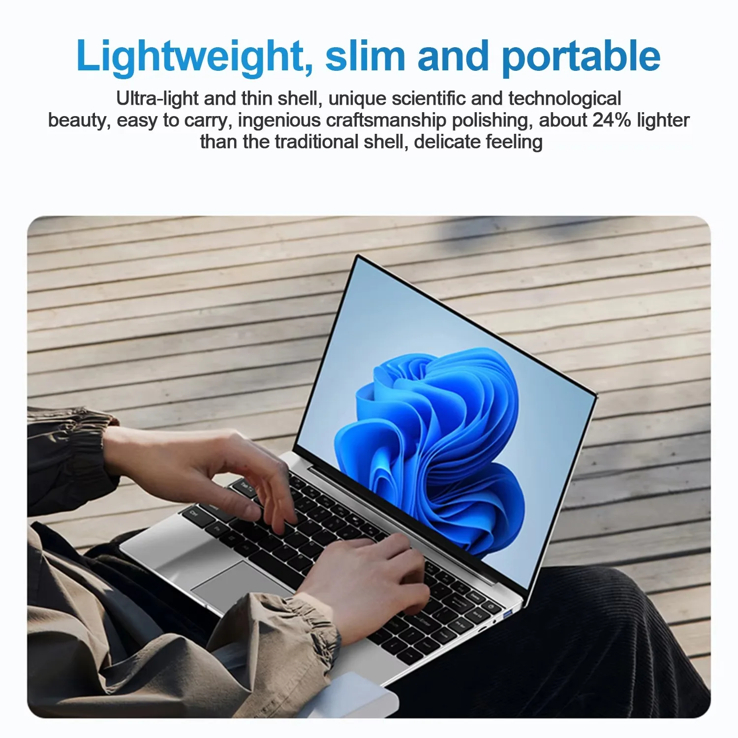 Ultra Slim 14.1-Inch Laptop – 16GB RAM, 2TB SSD, Full HD Display & Windows 11 Pro
