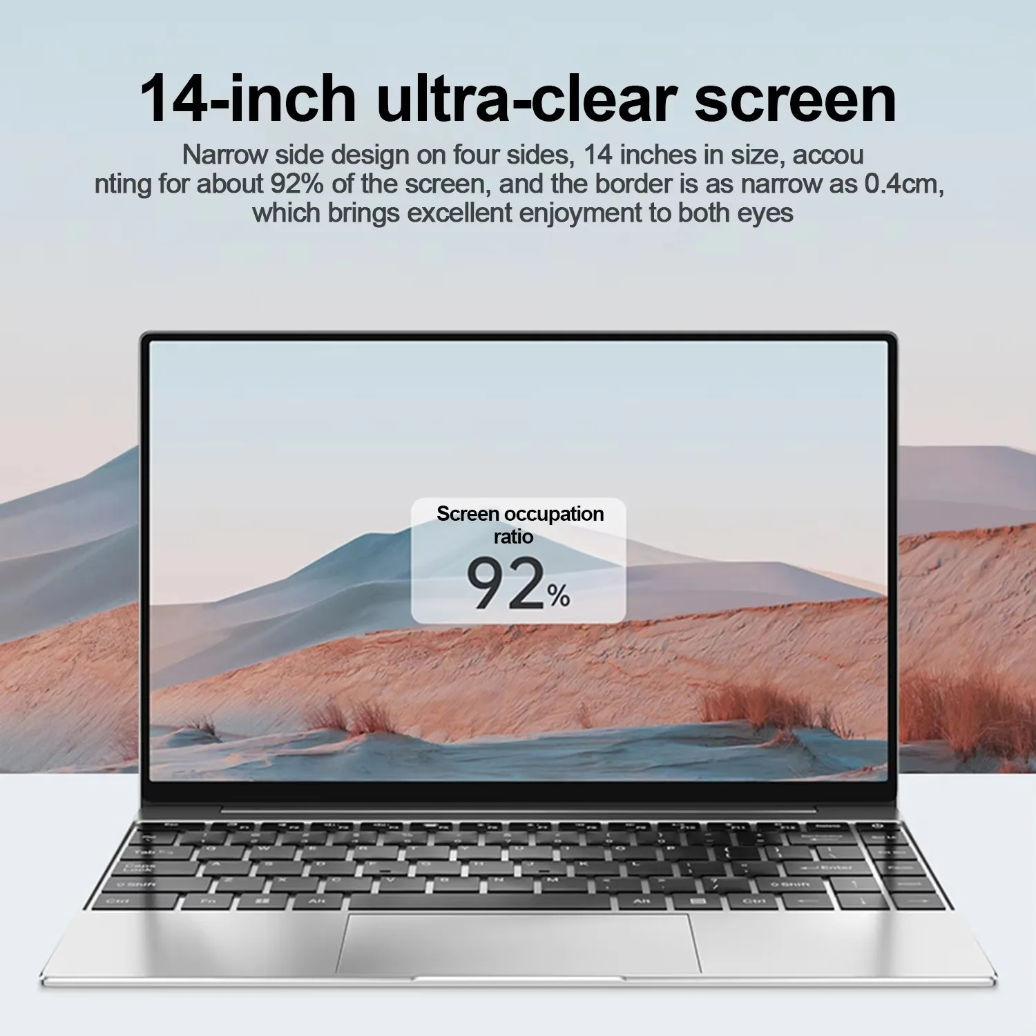 Ultra Slim 14.1-Inch Laptop – 16GB RAM, 2TB SSD, Full HD Display & Windows 11 Pro