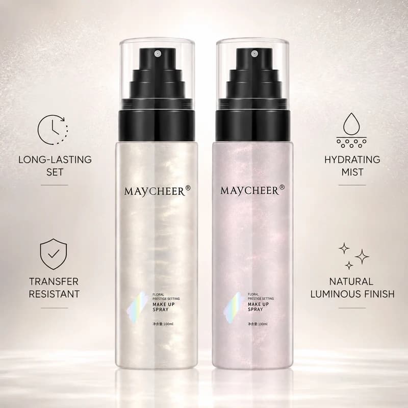 Hydrating Makeup Setting Spray – Ultra Fine Mist for Dewy Glow & Long Lasting Makeup