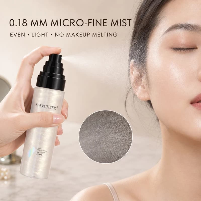 Hydrating Makeup Setting Spray – Ultra Fine Mist for Dewy Glow & Long Lasting Makeup