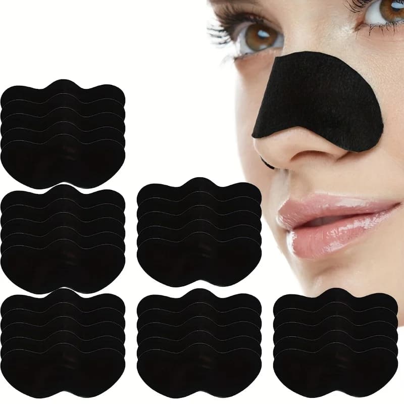 Nose Pore Cleansing Strips 10/20/50/100pcs – Deep Cleansing Blackhead Removal Facial Care Patches