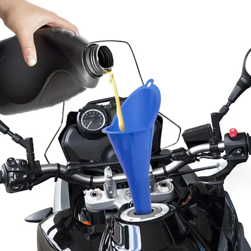 3-Piece Universal Car Fluid Funnel Set – Anti-Splash Funnels for Fuel, Oil, Coolant & Water