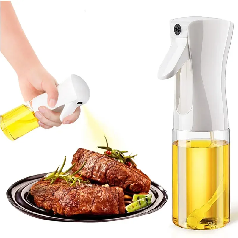 Oil Spray Bottle 200/300/500ml – Refillable Cooking Oil Sprayer for BBQ, Baking, Air Fryer & Kitchen
