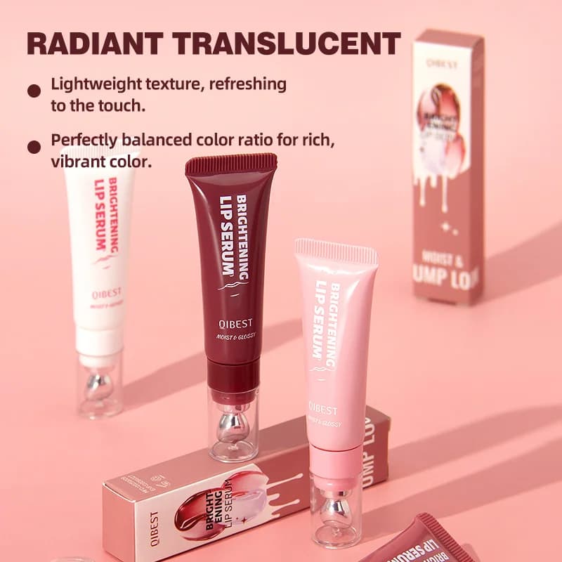 Moisturizing Lip Gloss – Hydrating Lip Lotion Essence for Soft, Glossy & Fuller Looking Lips