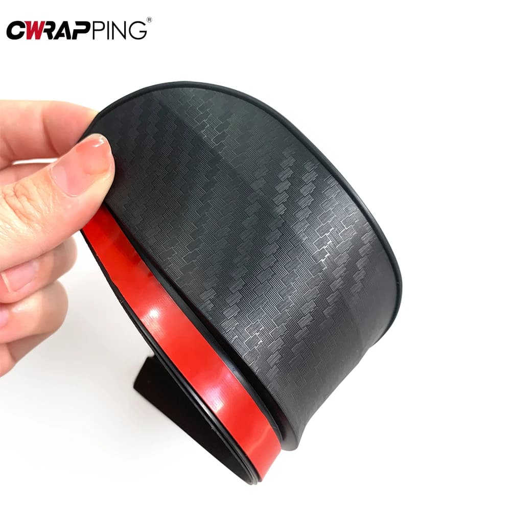 2PCS Car Rearview Mirror Rain Visor – Flexible PVC Side Mirror Eyebrow Protector for Clearer Visibility