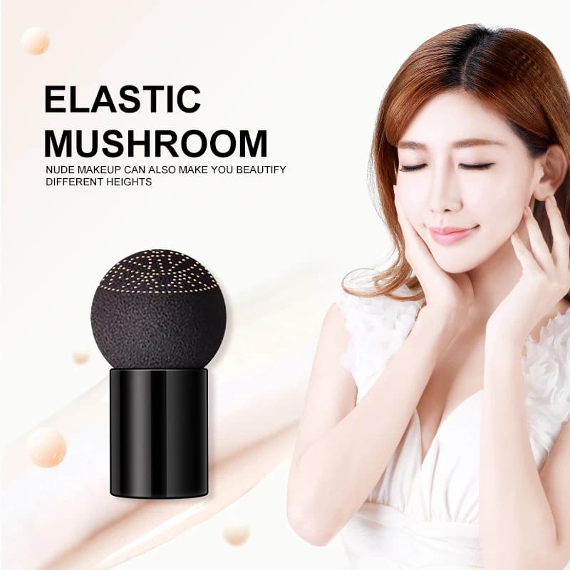 OCHEAL Mushroom Head BB Cream Foundation – Cushion Makeup Base with Concealer & Mushroom Puff