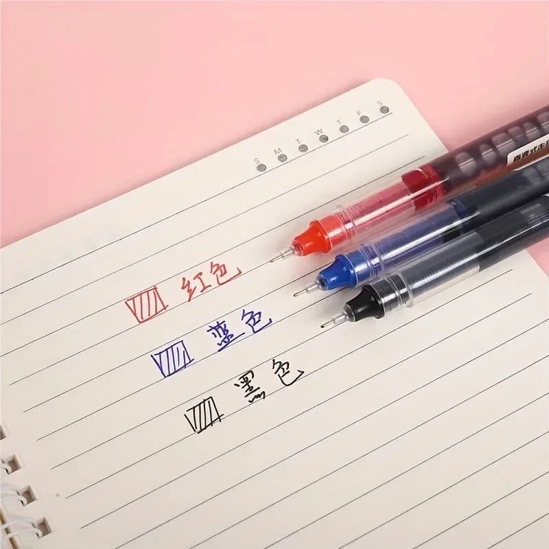 0.5mm Blue Gel Ink Pen – Smooth Quick Dry Writing Pen for School, Office & Everyday Use