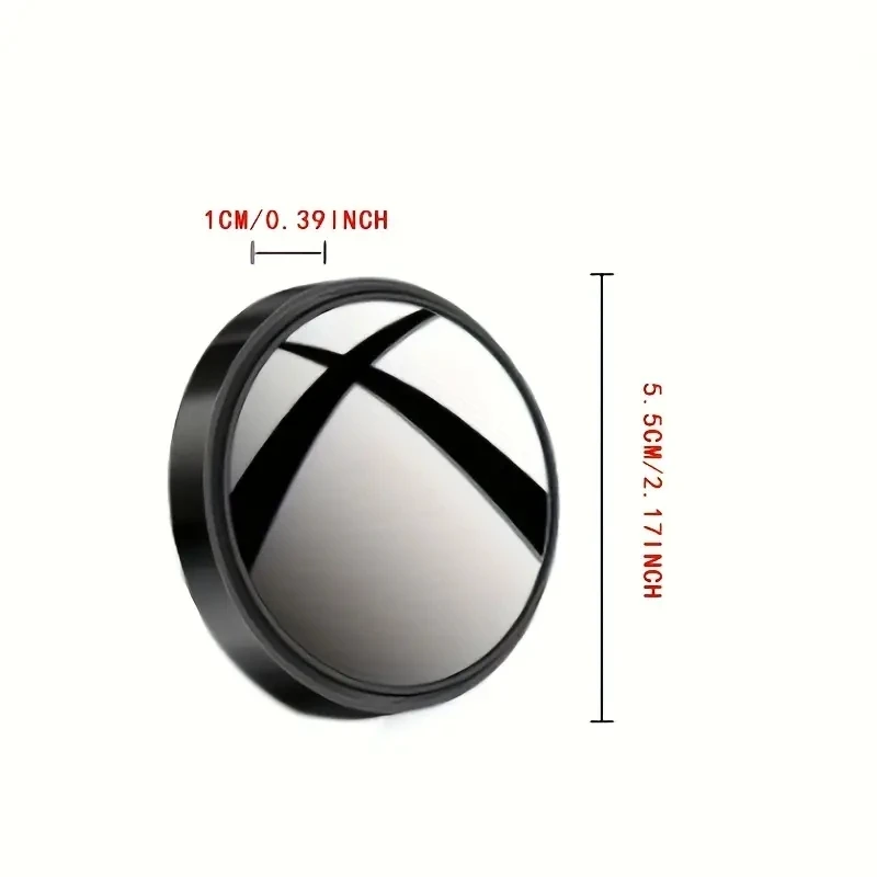 2PCS 360° Adjustable Blind Spot Mirrors – Wide-Angle Rearview & Reversing Mirrors for Cars
