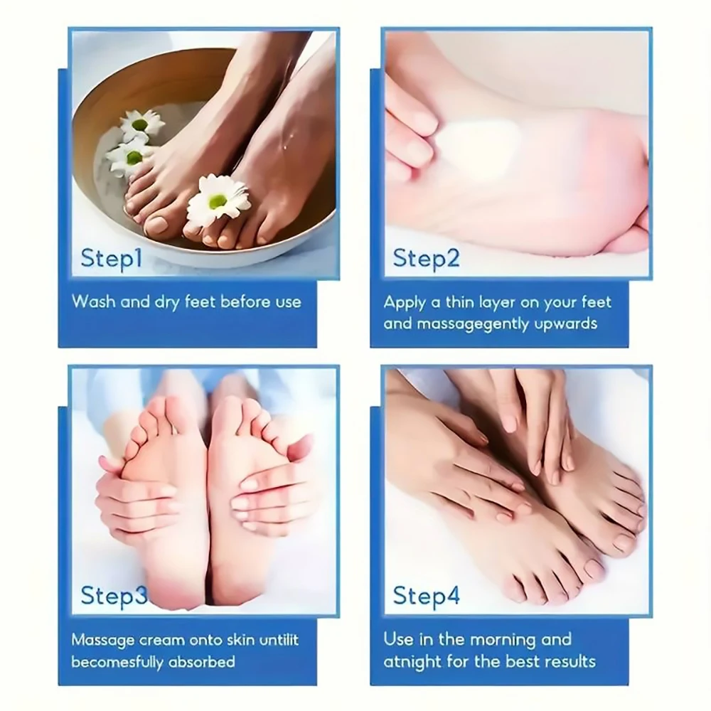 60% Urea Foot Cream – Intensive Moisturizer for Cracked Heels, Dry Skin & Rough Feet