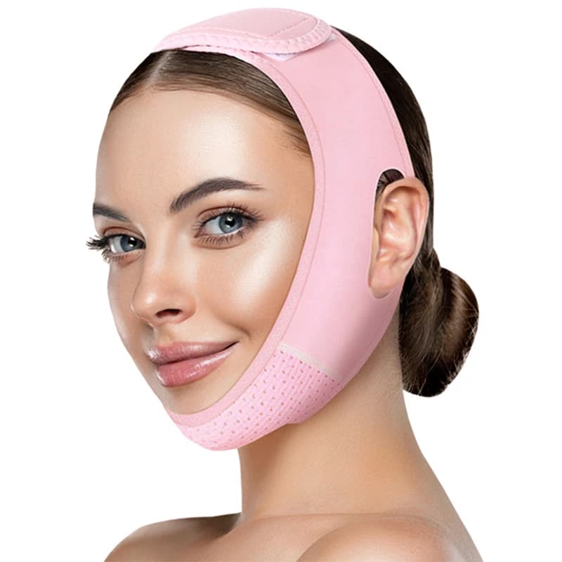 Reusable V Line Face Strap – Adjustable Chin Support Mask for Jawline & Facial Contouring