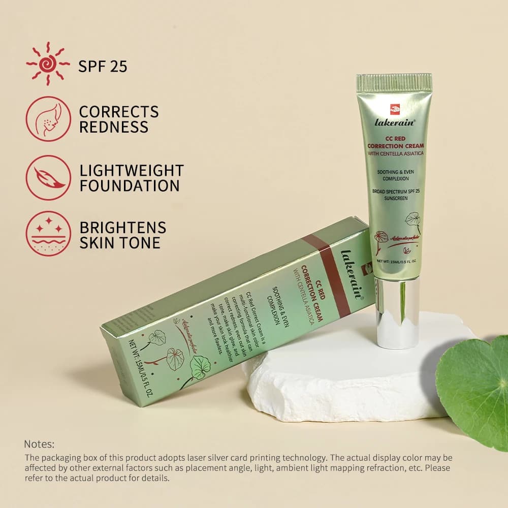 CC Water-Gel Correction 15ml – Lightweight Hydrating Color-Correcting Makeup for Natural Coverage