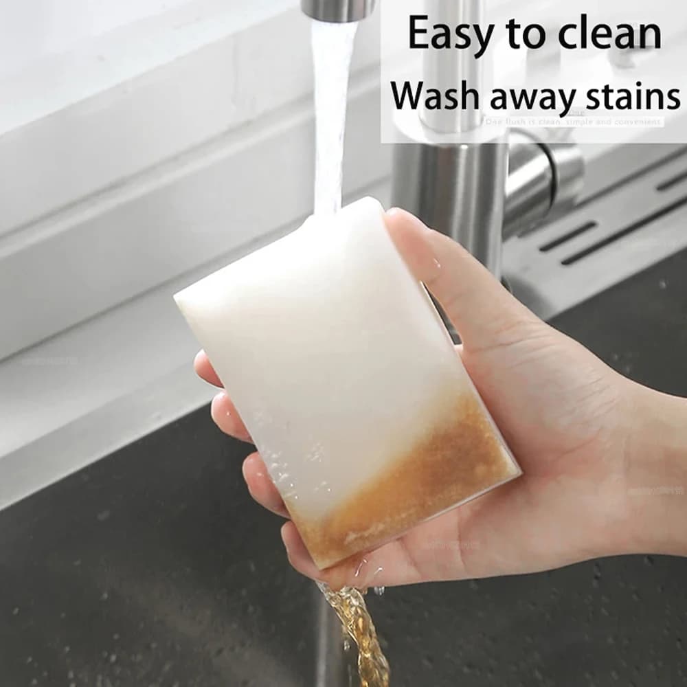 Melamine Magic Cleaning Sponge 10/20/50pcs – Household Kitchen Stain & Mark Eraser