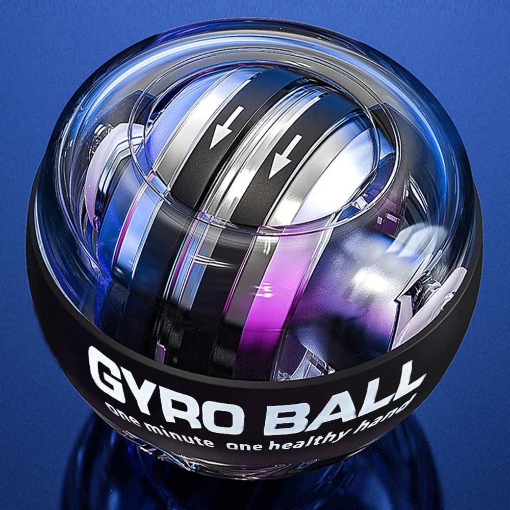 Auto Start Gyro Wrist Ball – Forearm & Wrist Strengthener for Home Fitness and Training