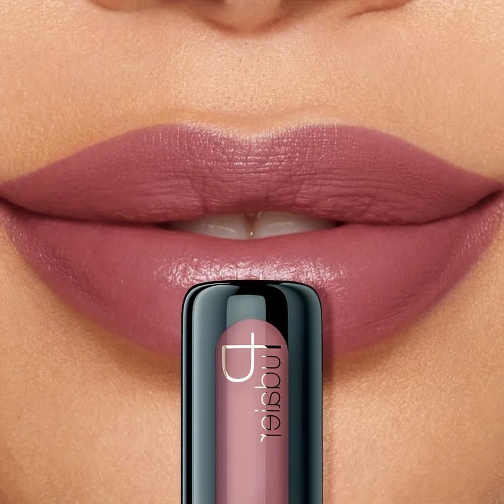 Matte Velvet Lip Gloss – Highly Pigmented Long Lasting Liquid Lipstick with Soft Finish