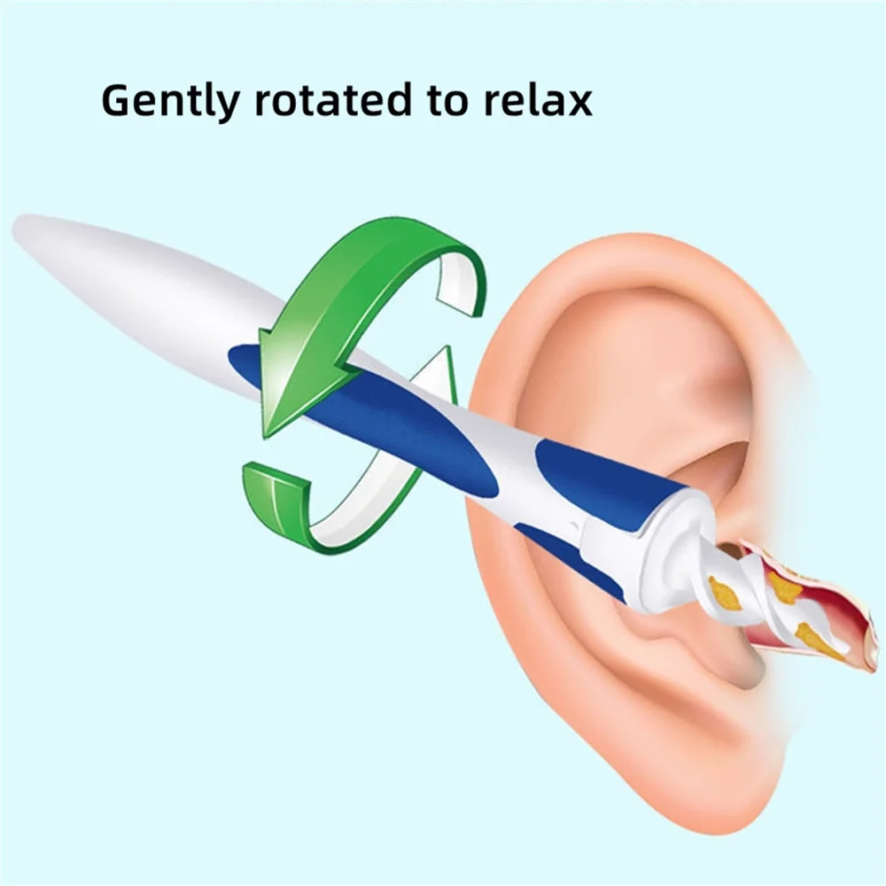 16-Piece Silicone Ear Cleaning Set – Reusable Ear Wax Removal Tool with Soft Replaceable Tips