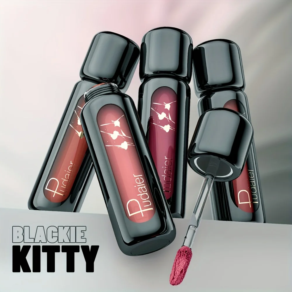 Matte Velvet Lip Gloss – Highly Pigmented Long Lasting Liquid Lipstick with Soft Finish