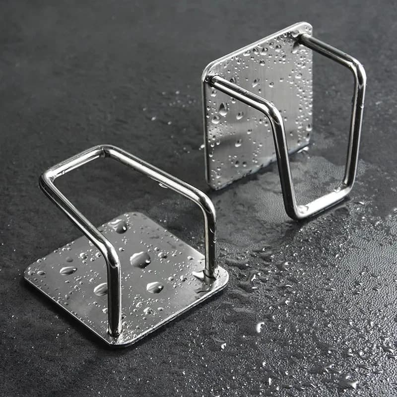tainless Steel Sink Sponge Holder – Kitchen Scrubber Rack with Draining Design                   ChatGPT can make mistakes. Check important info.