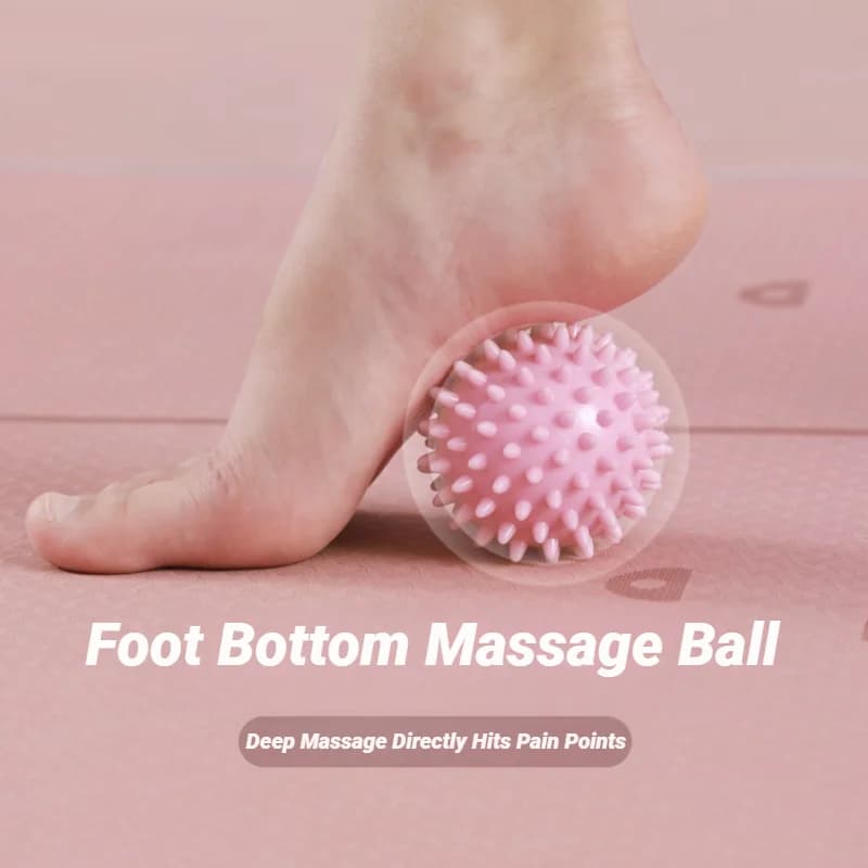 6cm Massage Ball – Portable PVC Muscle Massage Ball for Deep Tissue Relaxation & Recovery