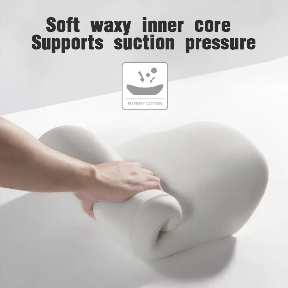 Memory Foam Car Lumbar & Headrest Cushion – Breathable Neck & Back Support Pillow for Driving