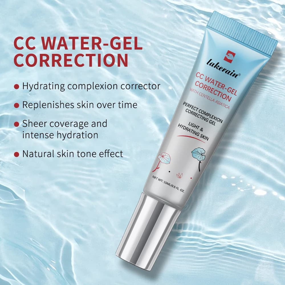 CC Water-Gel Correction 15ml – Lightweight Hydrating Color-Correcting Makeup for Natural Coverage