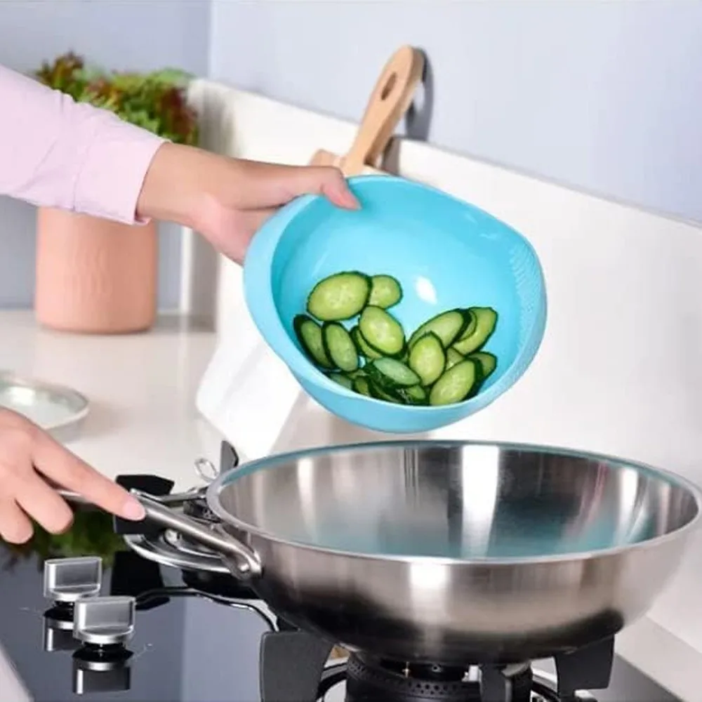Multifunctional Rice & Vegetable Washing Basket – Fruit, Pasta & Food Rinsing Drain Colander