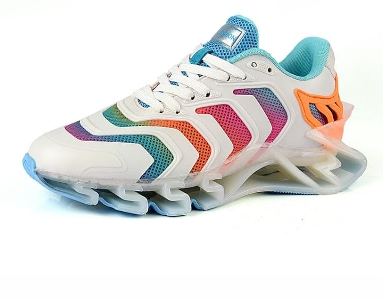 Men's Chevron Blade-Sole Running Shoes