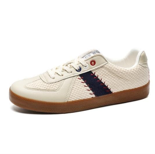 Men's Retro Lace-Up Casual Sneakers